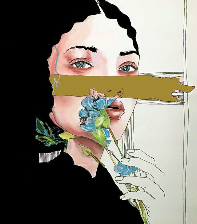 All Things Must Pass Acrylic, Pastel & Ink 30 x 40