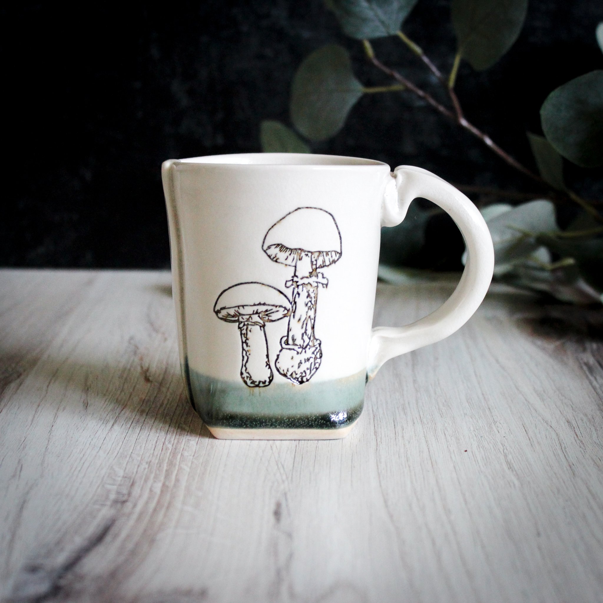Colleen Deiss Designs — Mushroom Garden Mug