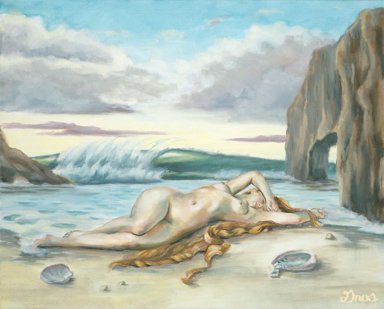 VENUS OF PIRATES COVE | OIL ON CANVAS | 16X20”