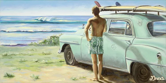 THE BEAST | OIL ON CANVAS | 15X30”