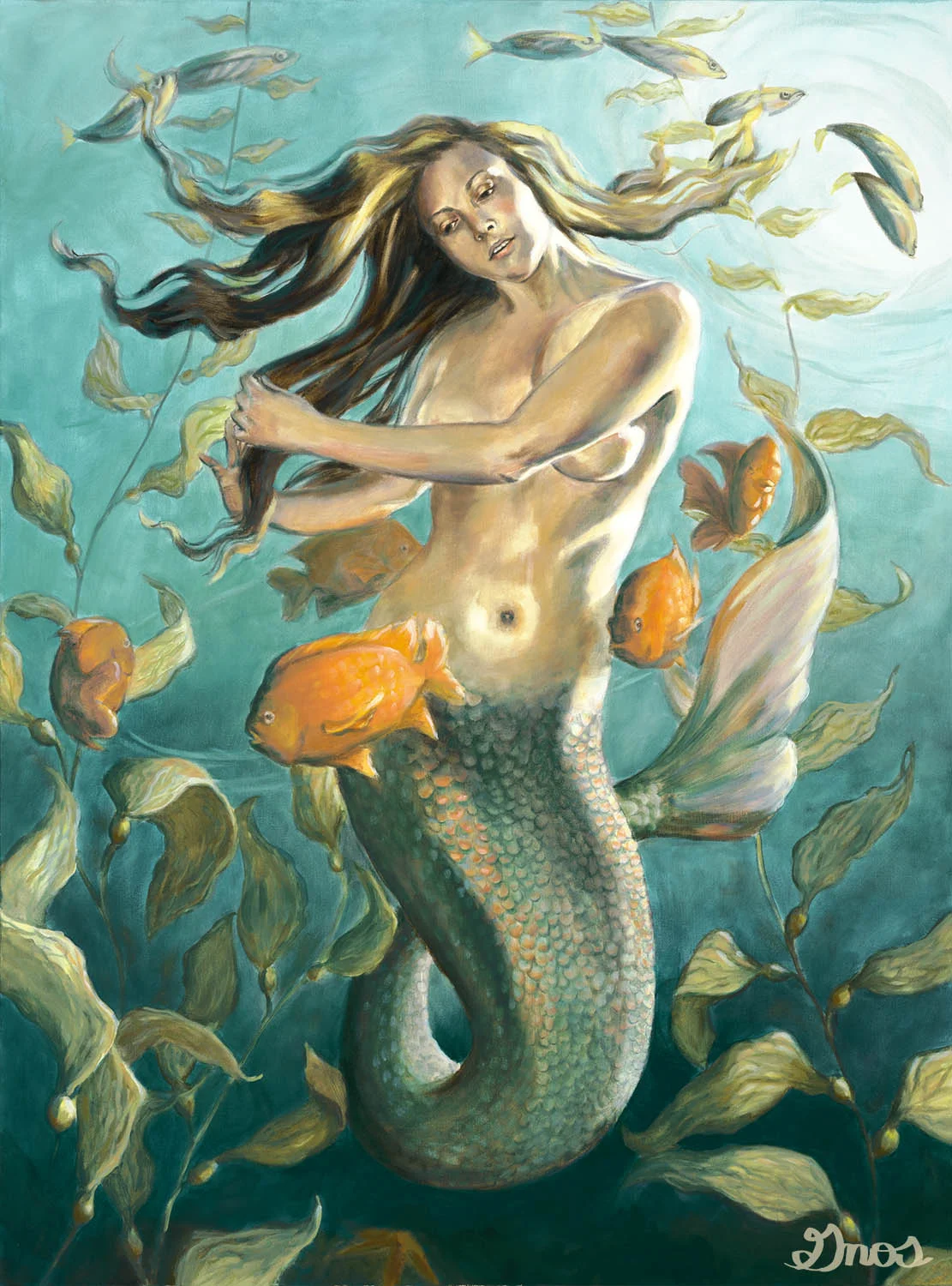 QUEEN OF KELP | OIL ON CANVAS | 40X30”