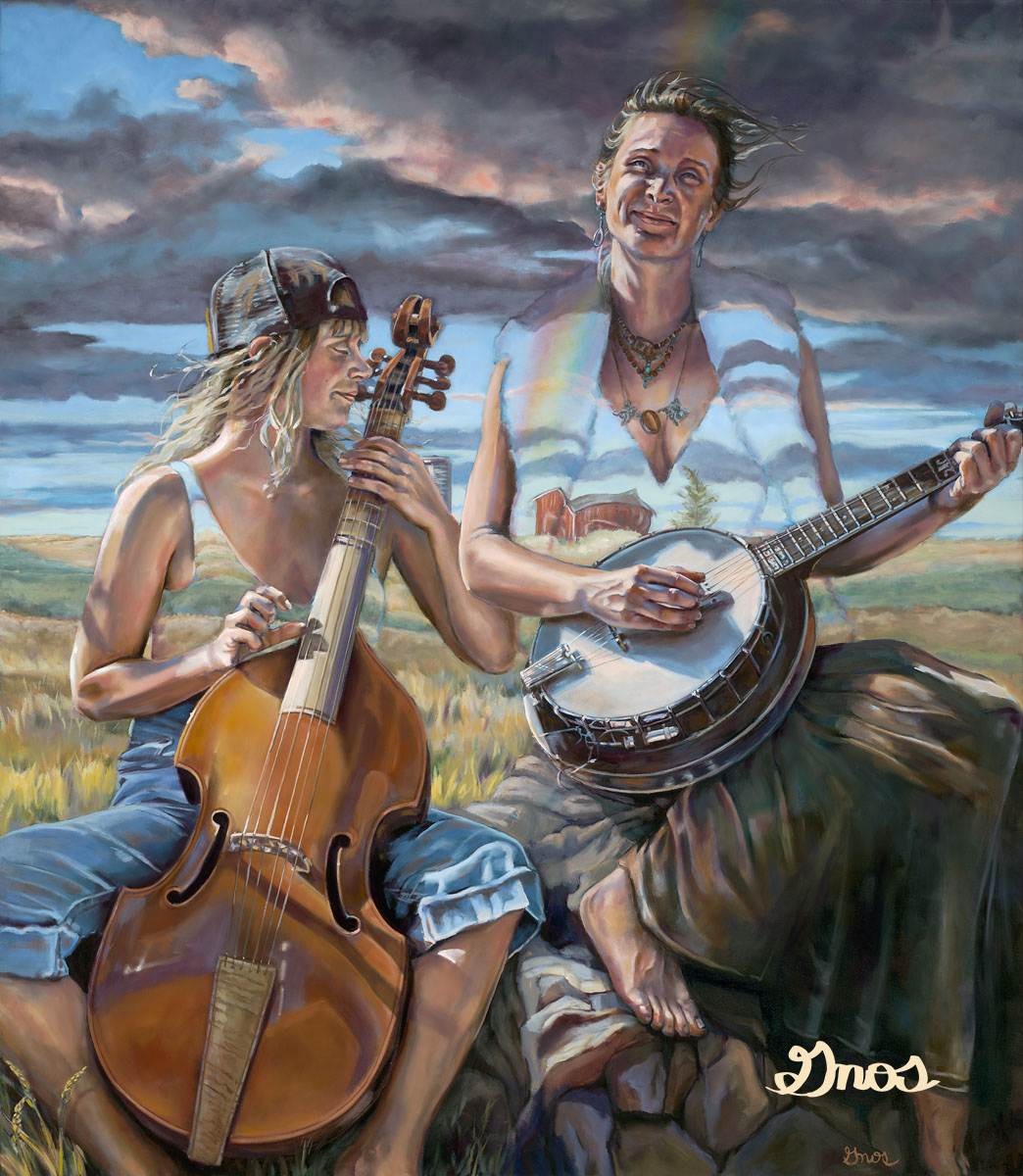 THE SONG I CAME TO SING | OIL ON CANVAS | 54X47”