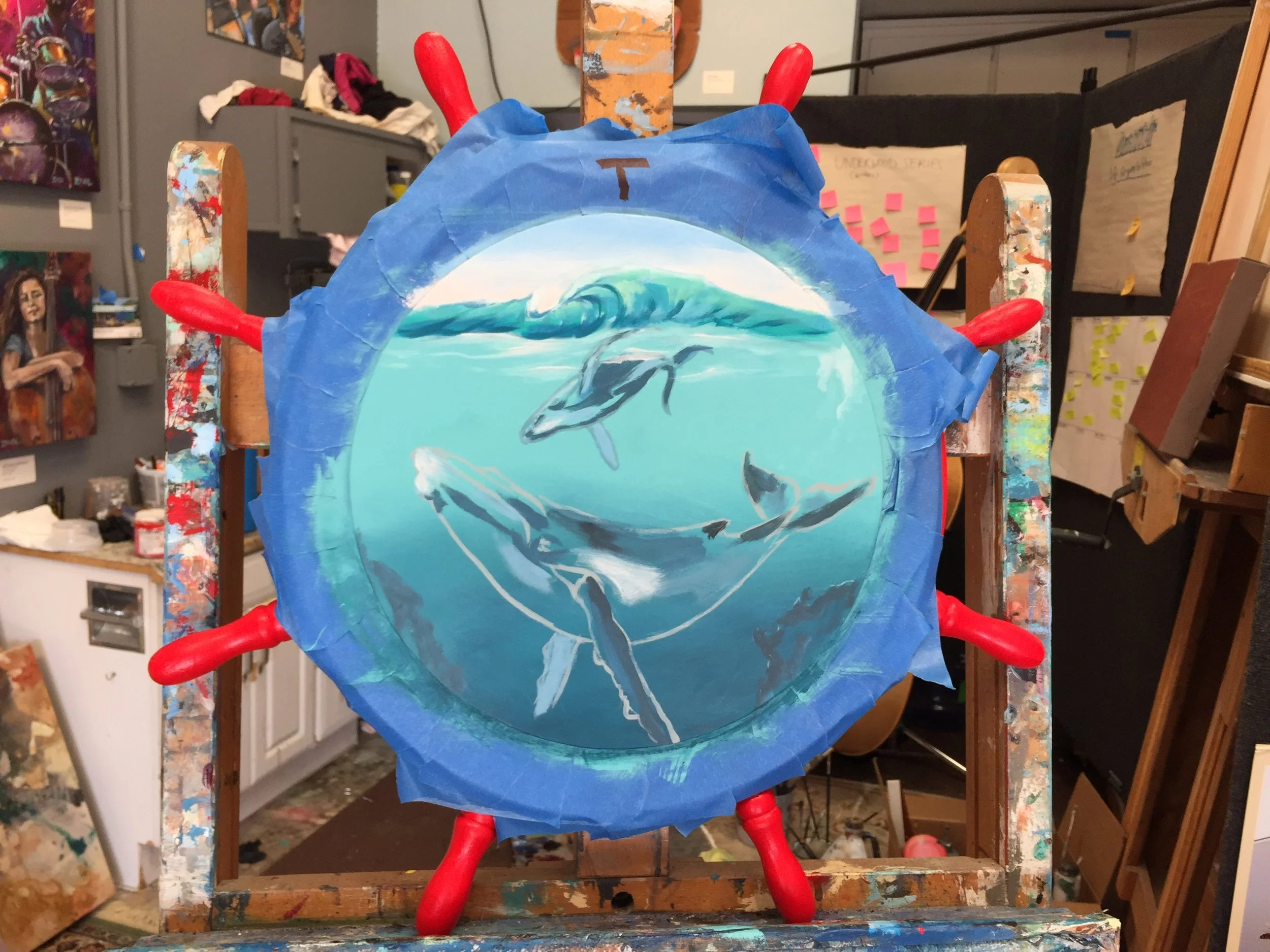 Win an Original Painting and Support ABJG's