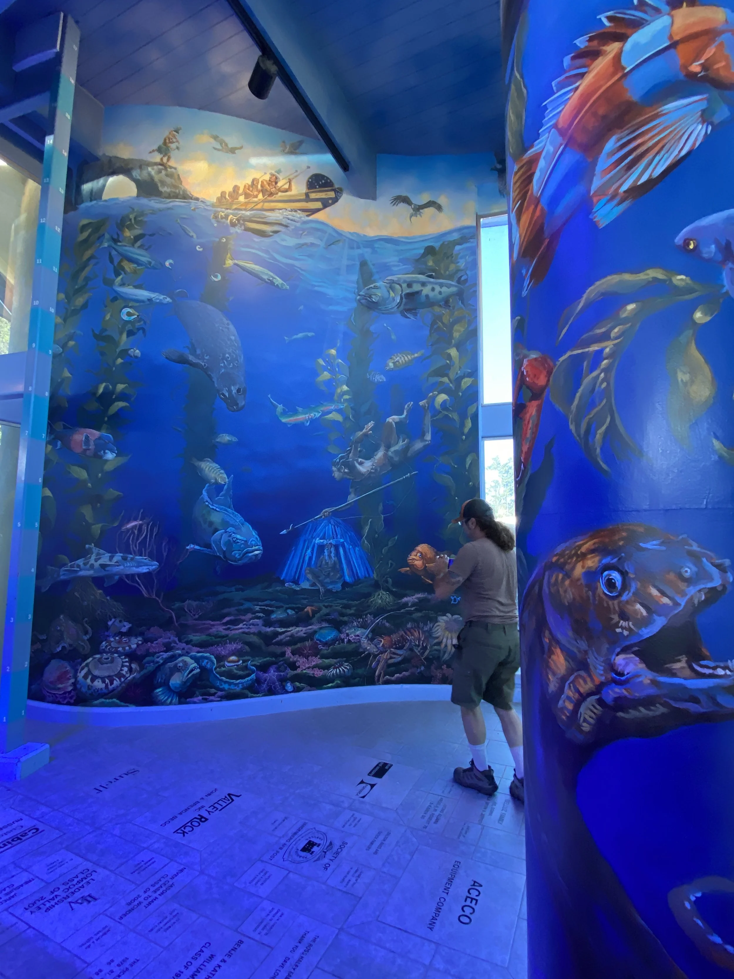 NOAA Marine Sanctuary murals