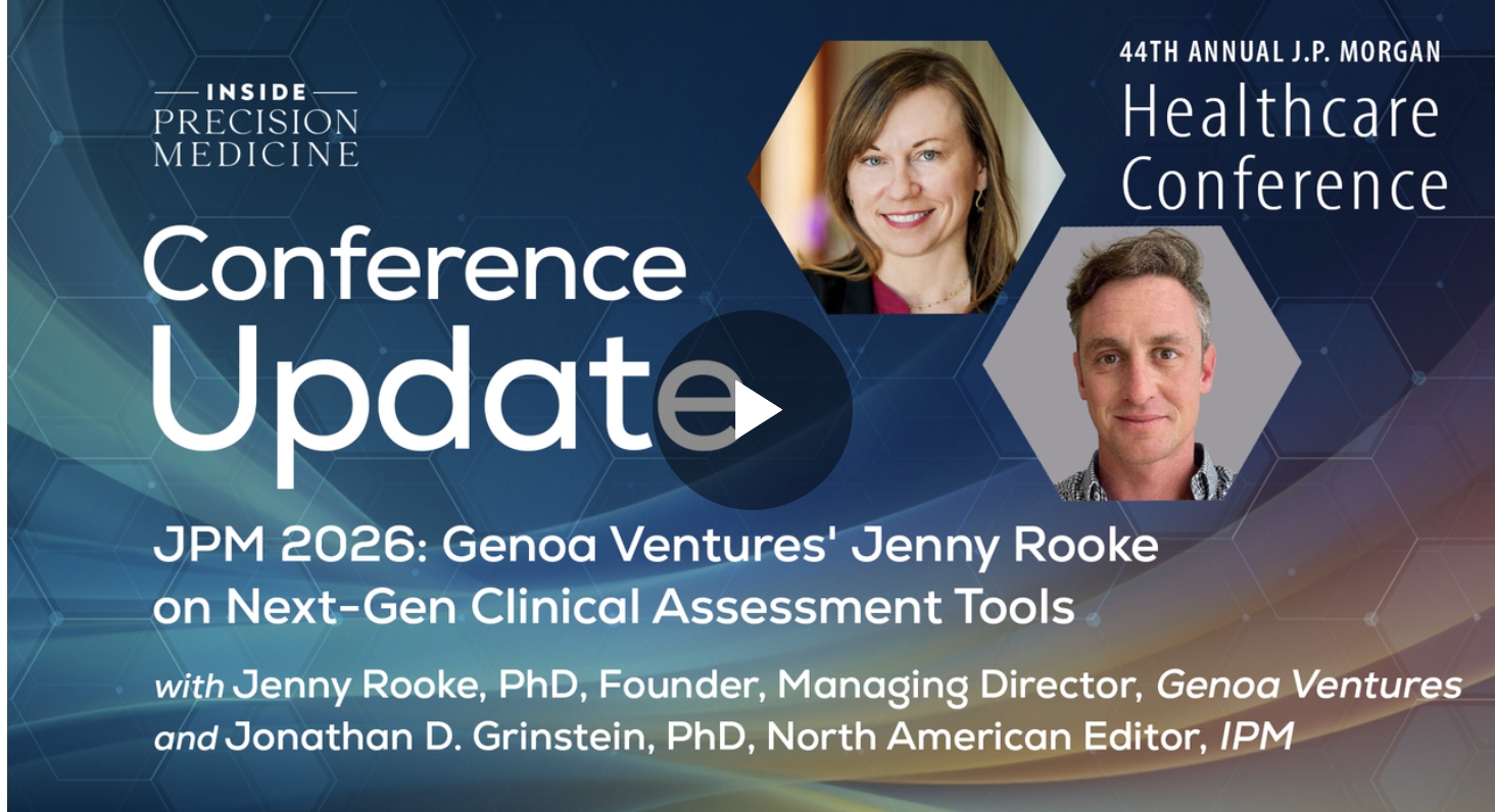 JPM 2026: Genoa Ventures’ Jenny Rooke on Next-Gen Clinical Assessment Tools