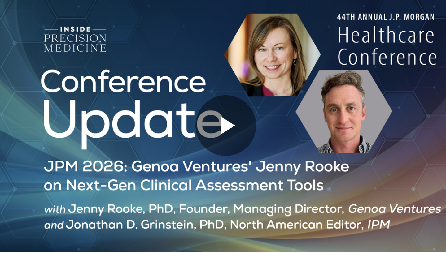 JPM 2026: Genoa Ventures’ Jenny Rooke on Next-Gen Clinical Assessment Tools