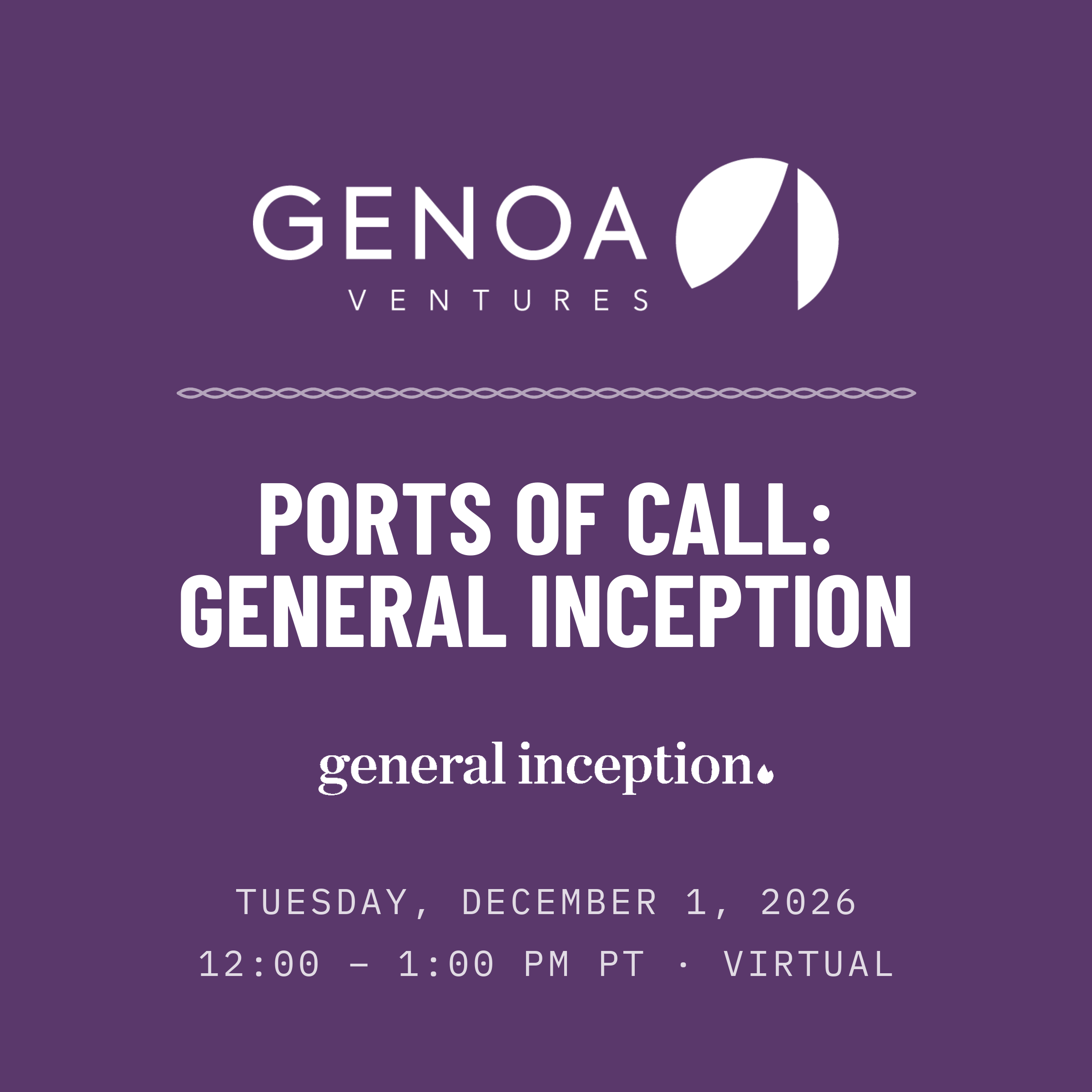 General Inception Update