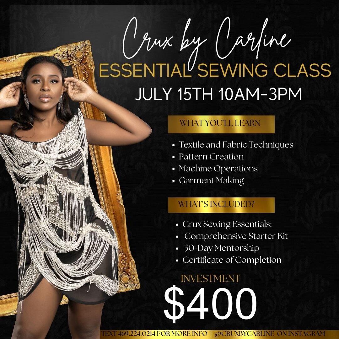 CRUX Essential Sewing Class