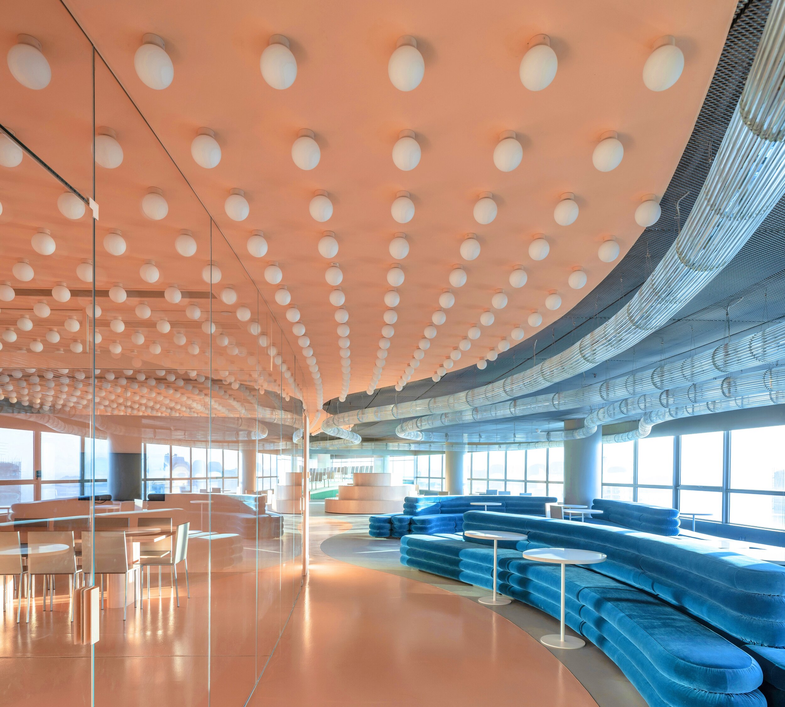 Atelier Nuno Architects Reimagines a Medical School as a “Learning Playground” in Hong Kong Interior Design Photo by Edmon Leong