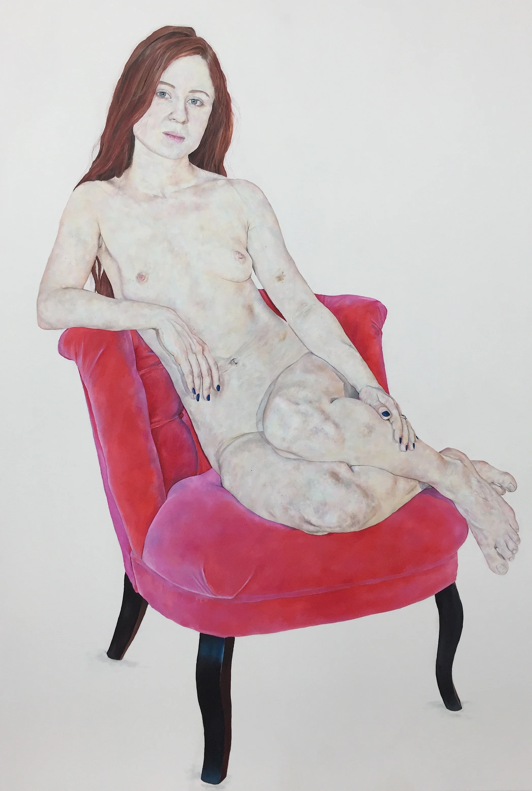 Venus on Pink Chair