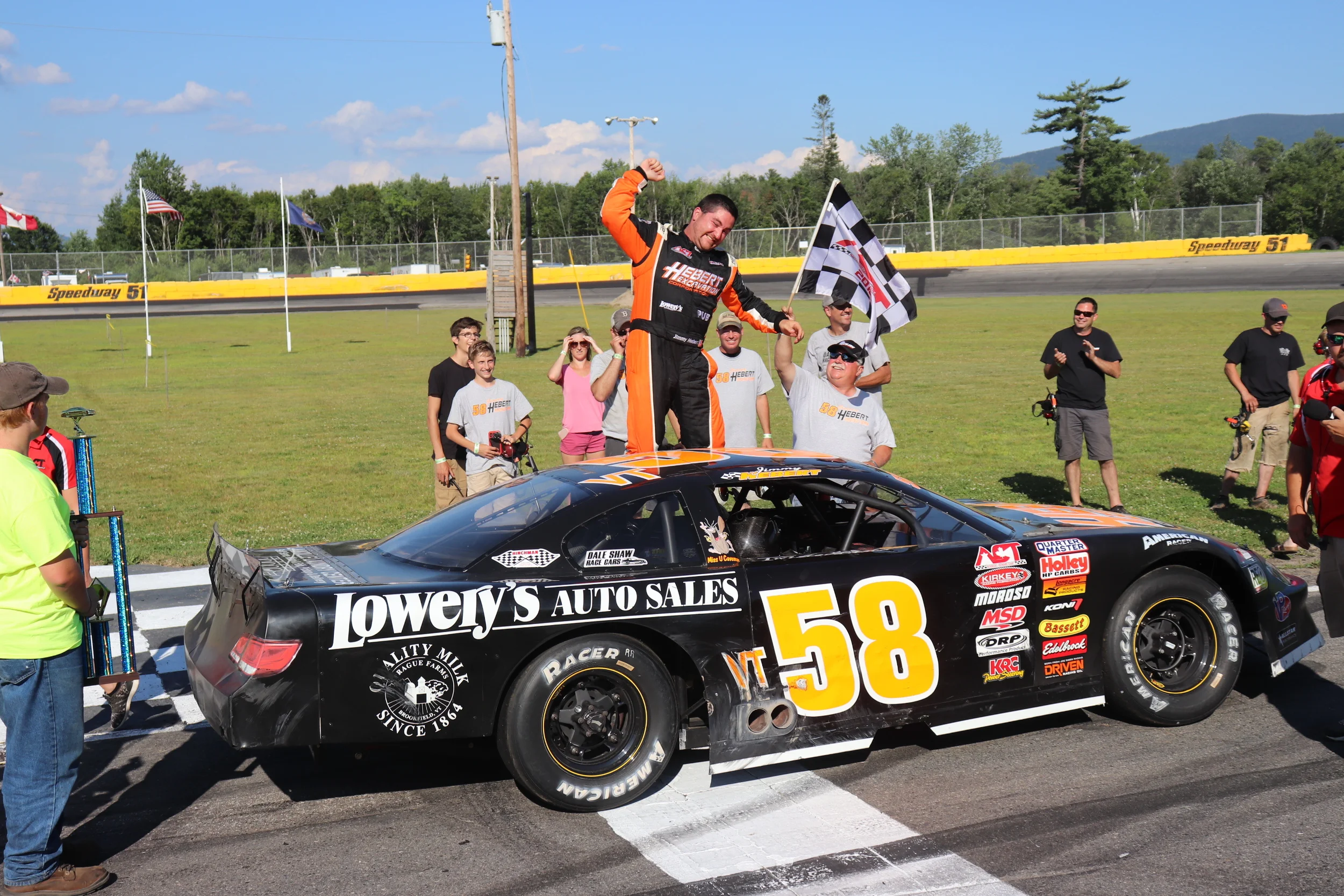 Hebert Snaps Winless Streak with Dominating Victory at Speedway 51