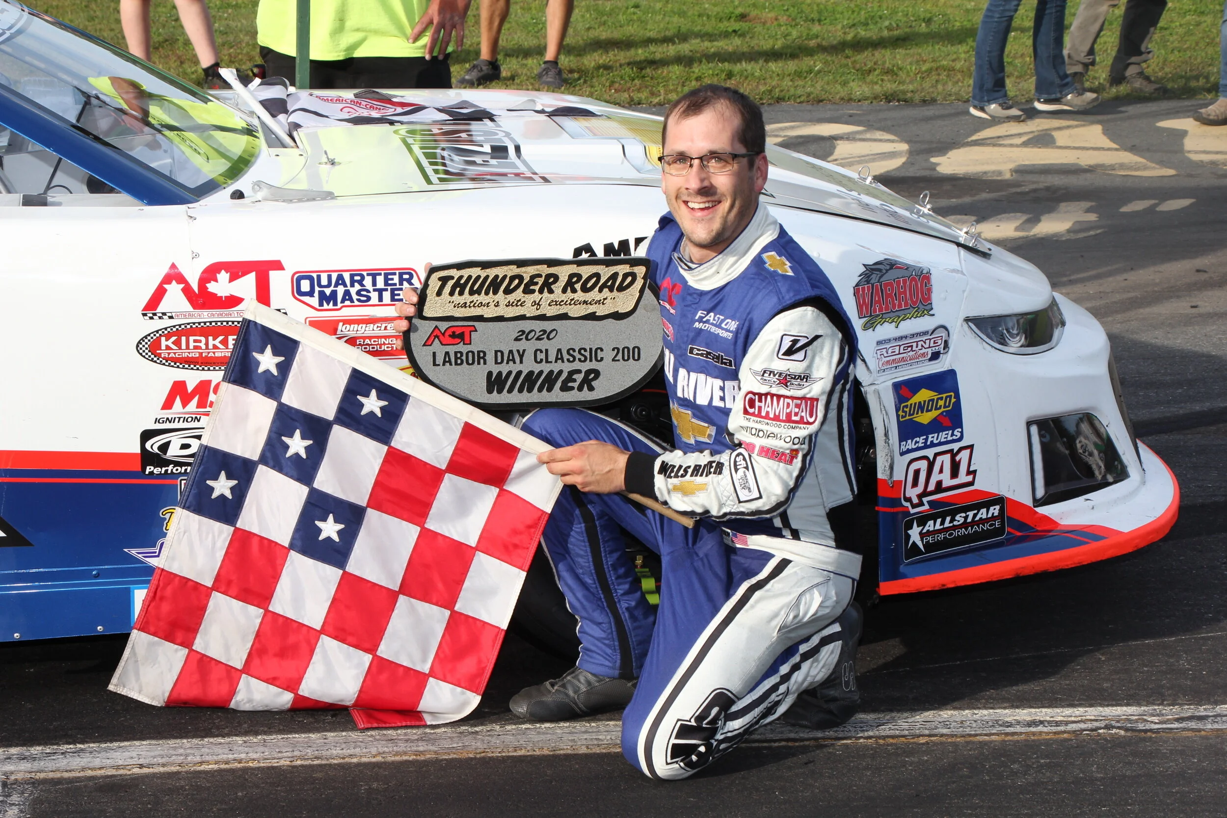 Therrien Asserts Control Late for Labor Day Classic Victory