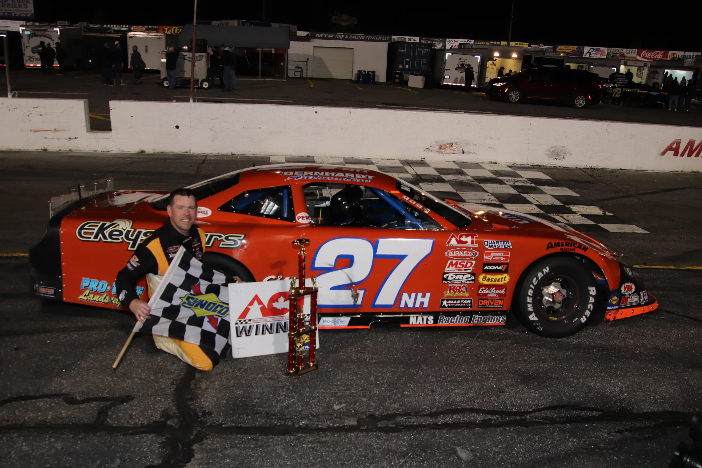 Helliwell Becomes First to Stand in ACT Victory Lane at Hickory