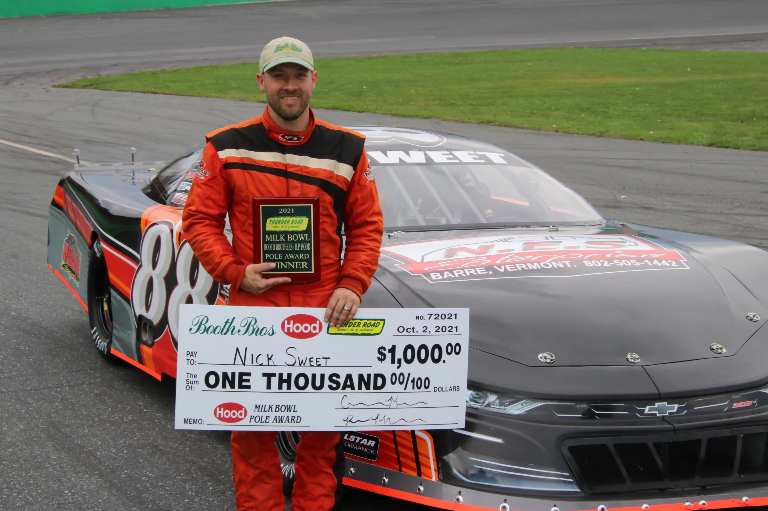 Sweet Sets Track Record to Earn Vermont Milk Bowl Pole