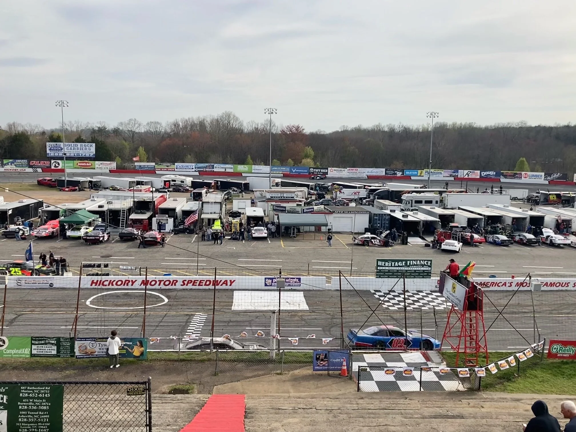 Rain Forces Change to Hickory Schedule for ACT and PASS 
