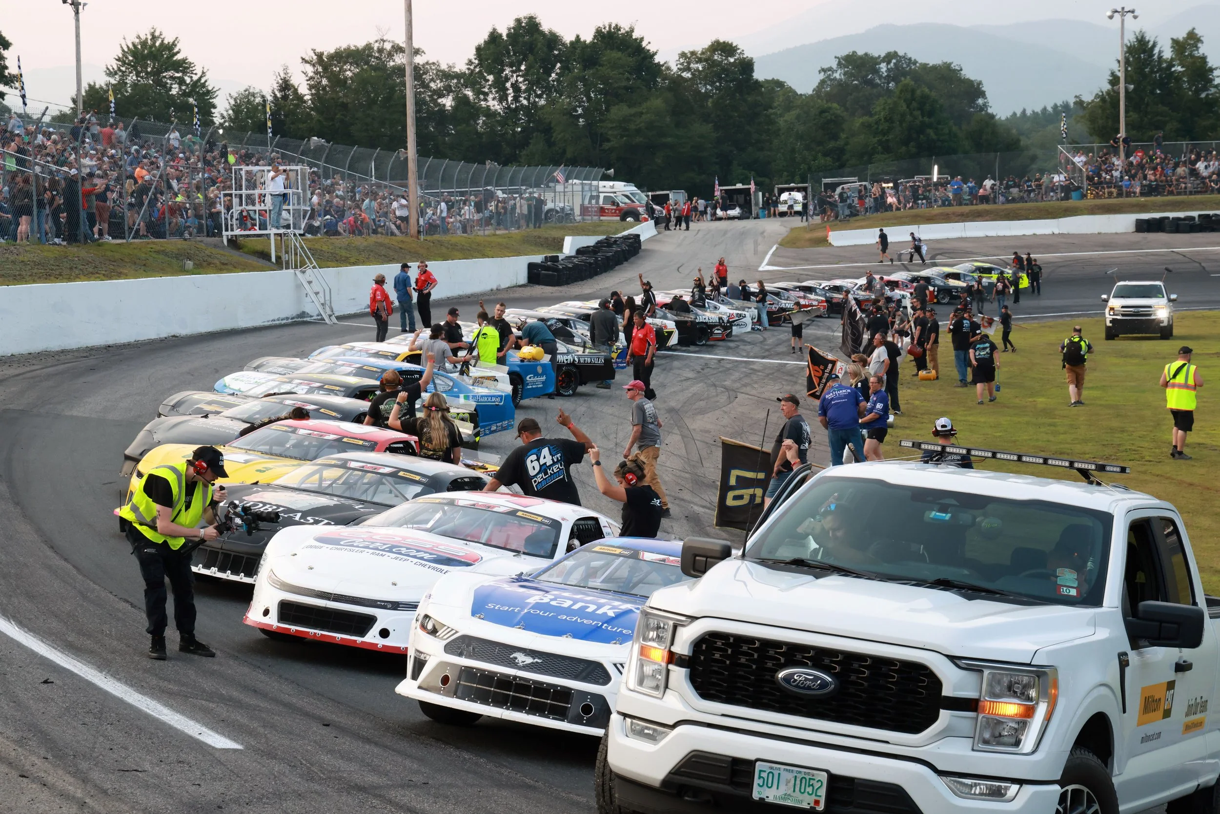 Lessard Makes a White Mountain Two-for-Two in Milton CAT Midsummer Classic 250 Triumph as Larue Motorsports Goes Two-for-Two on Same Day, 200 Miles Apart