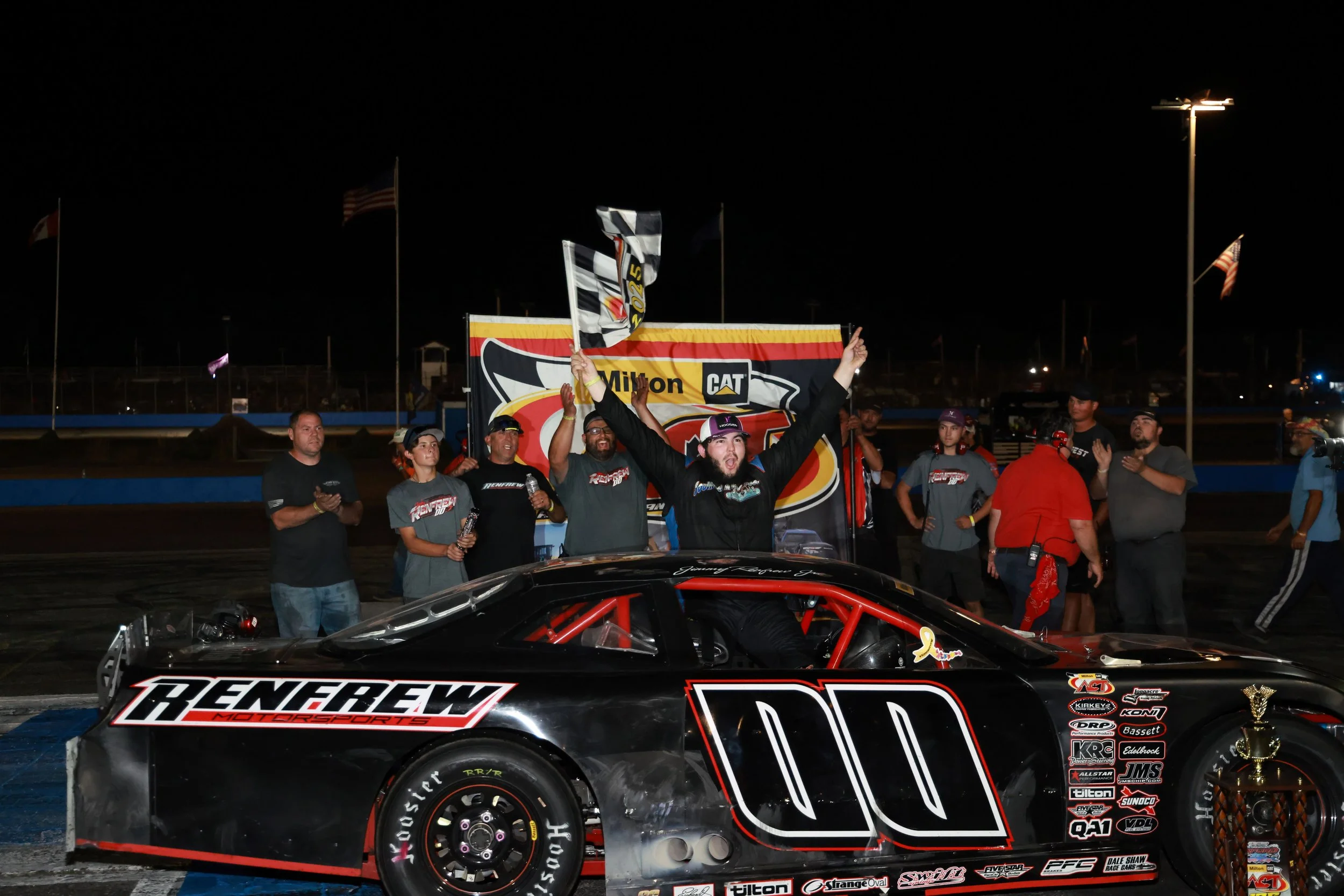 Candia, New Hampshire’s Renfrew Dominates Oxford 125 En-Route to ACT Career Win #4