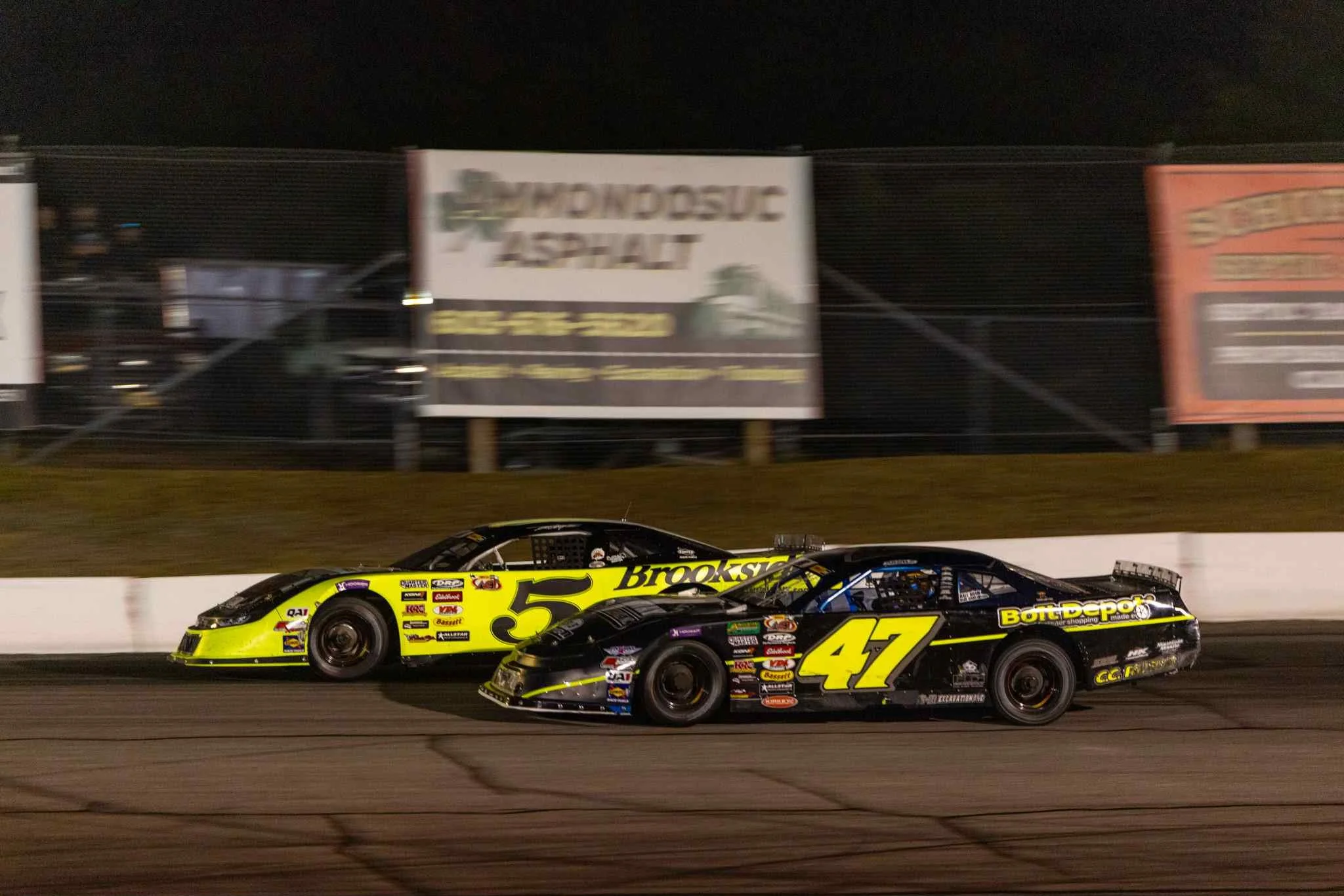 Gabe Brown Dominates @bhbtsocial Fall Foliage 200 while Derek Gluchacki Finally Earns the Brookside Equipment Triple Crown in Tie-Breaker over D.J. Shaw! Read more at acttour.com

📸 Mark A. Cote

@milton_cat 
@whitemountainmotorsportspark 
@racingam