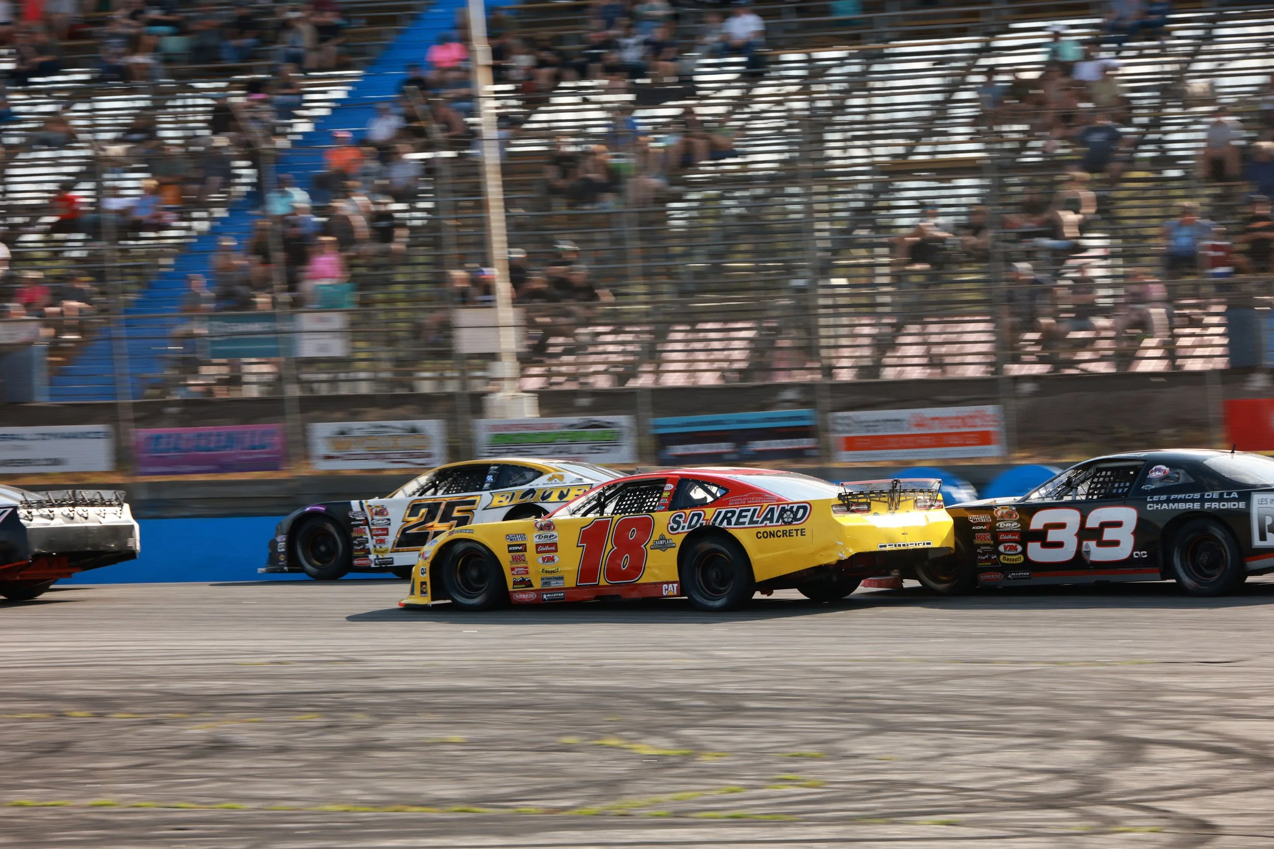 Championship Picture Comes into Focus for Milton CAT American-Canadian Tour at Oxford Plains Speedway