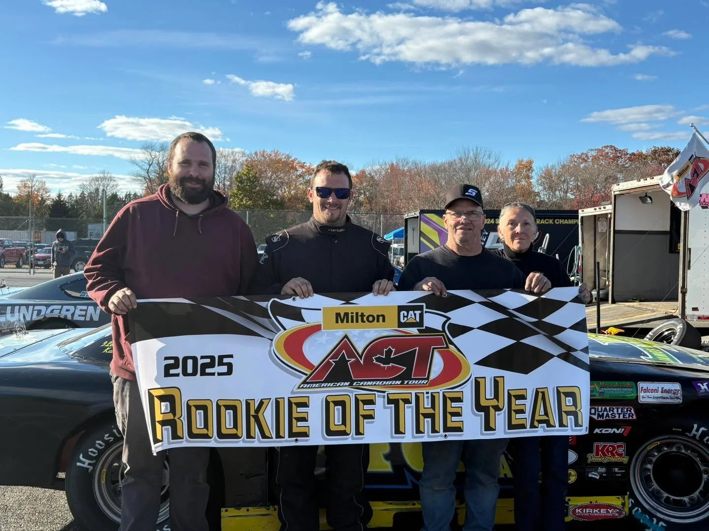 2025 Milton CAT American Canadian Tour Rookie of the Year 
Congratulations to Justin Storace and the 47MA team!