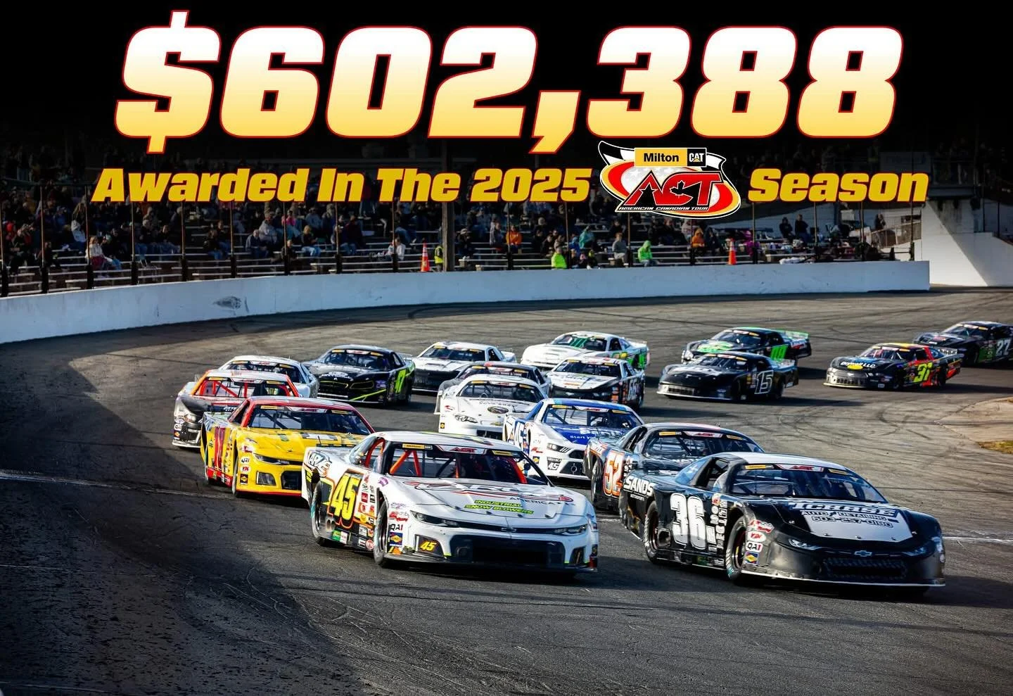 From Race No. 1 to the upcoming Banquet of Champions, 2025 was a big year for the @milton_cat American-Canadian Tour!