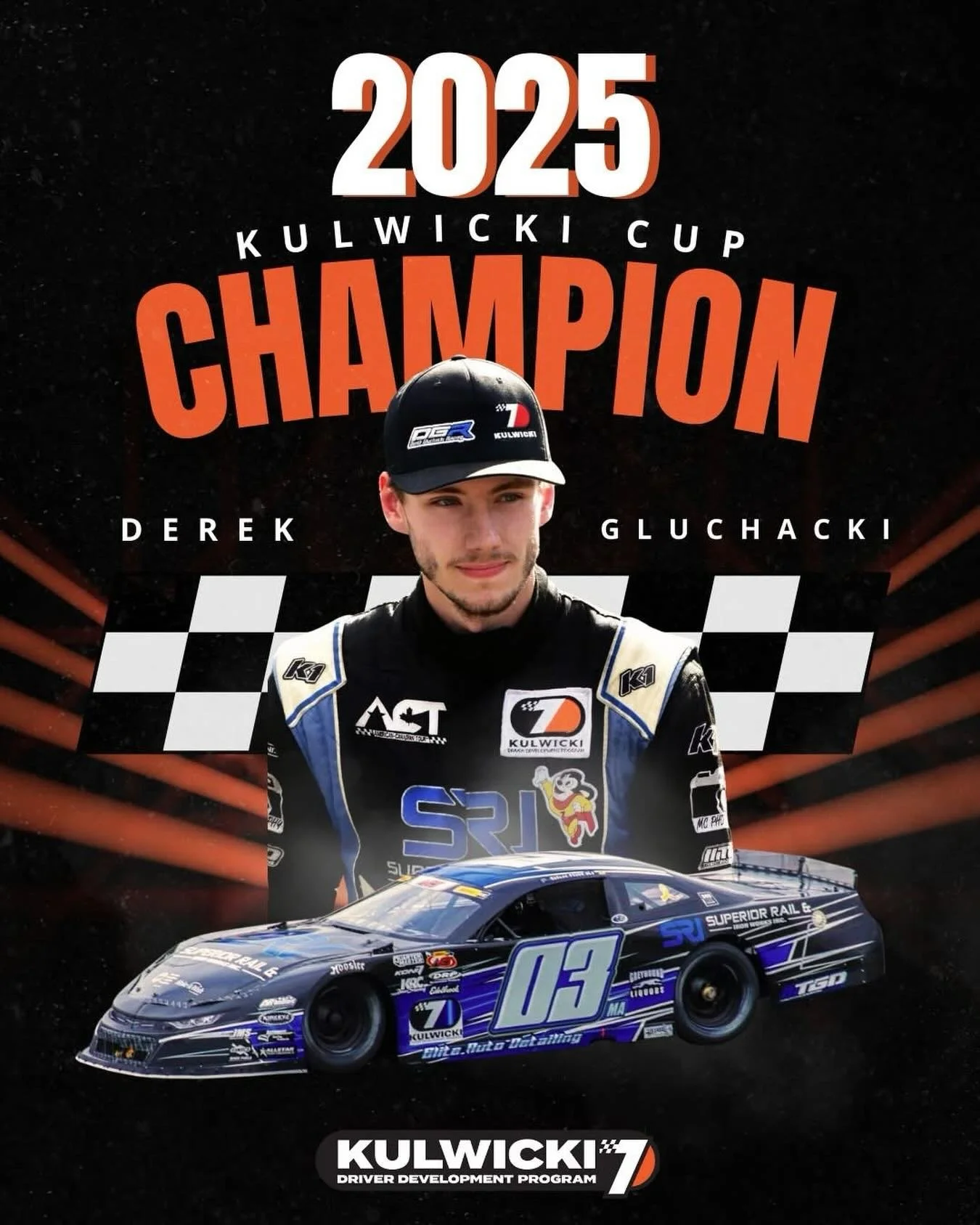 The CHAMP is HERE!

All of us with the @milton_cat @acttour are so proud of @derek.gluchacki