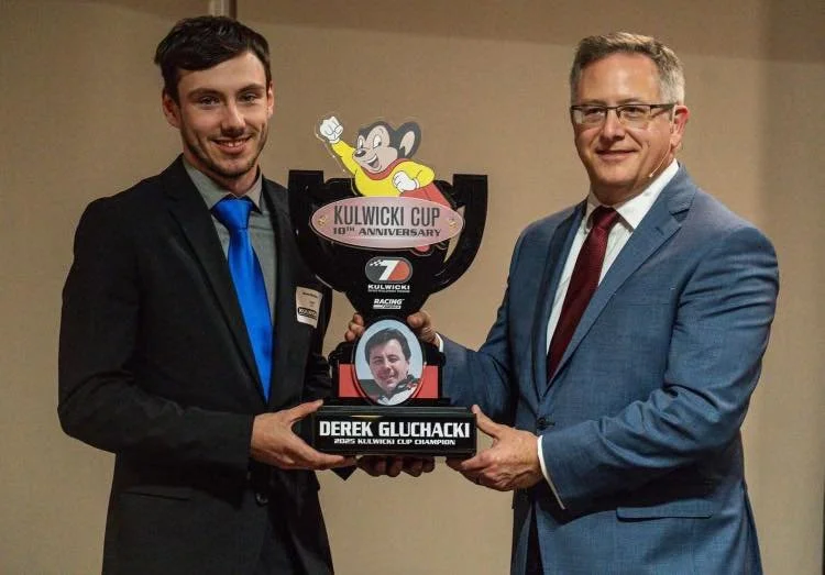 Derek Gluchacki Earns the Kulwicki Driver Development Program Cup on the Milton CAT American-Canadian Tour
