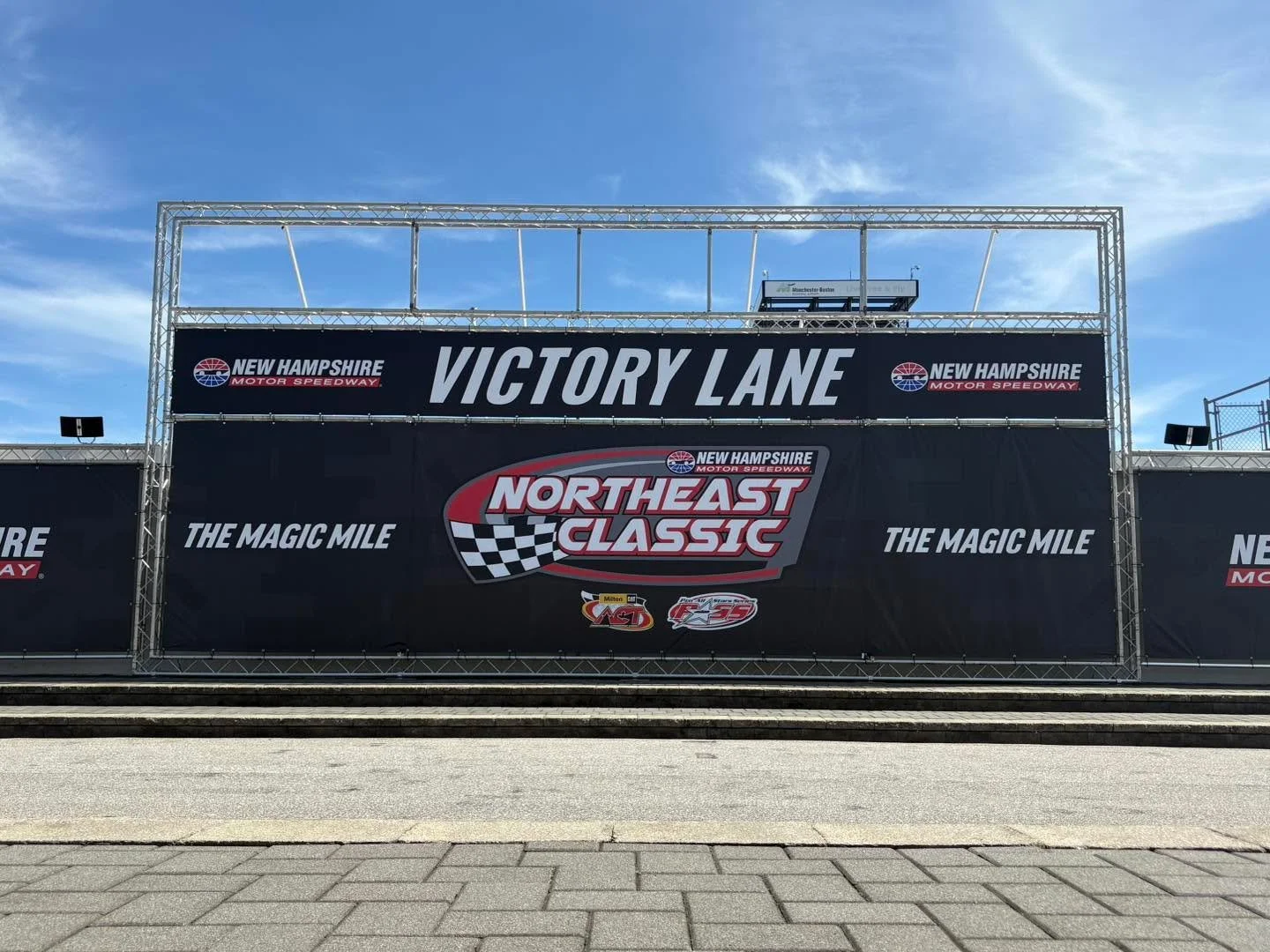A chance to visit the same victory lane as countless legends of our sport. 

A win at New Hampshire Motor Speedway just means more! 

Who will earn their spot on the star-studded list of Magic Mile winners? 

Watch LIVE on NESTN.tv 

Milton CAT | Nor