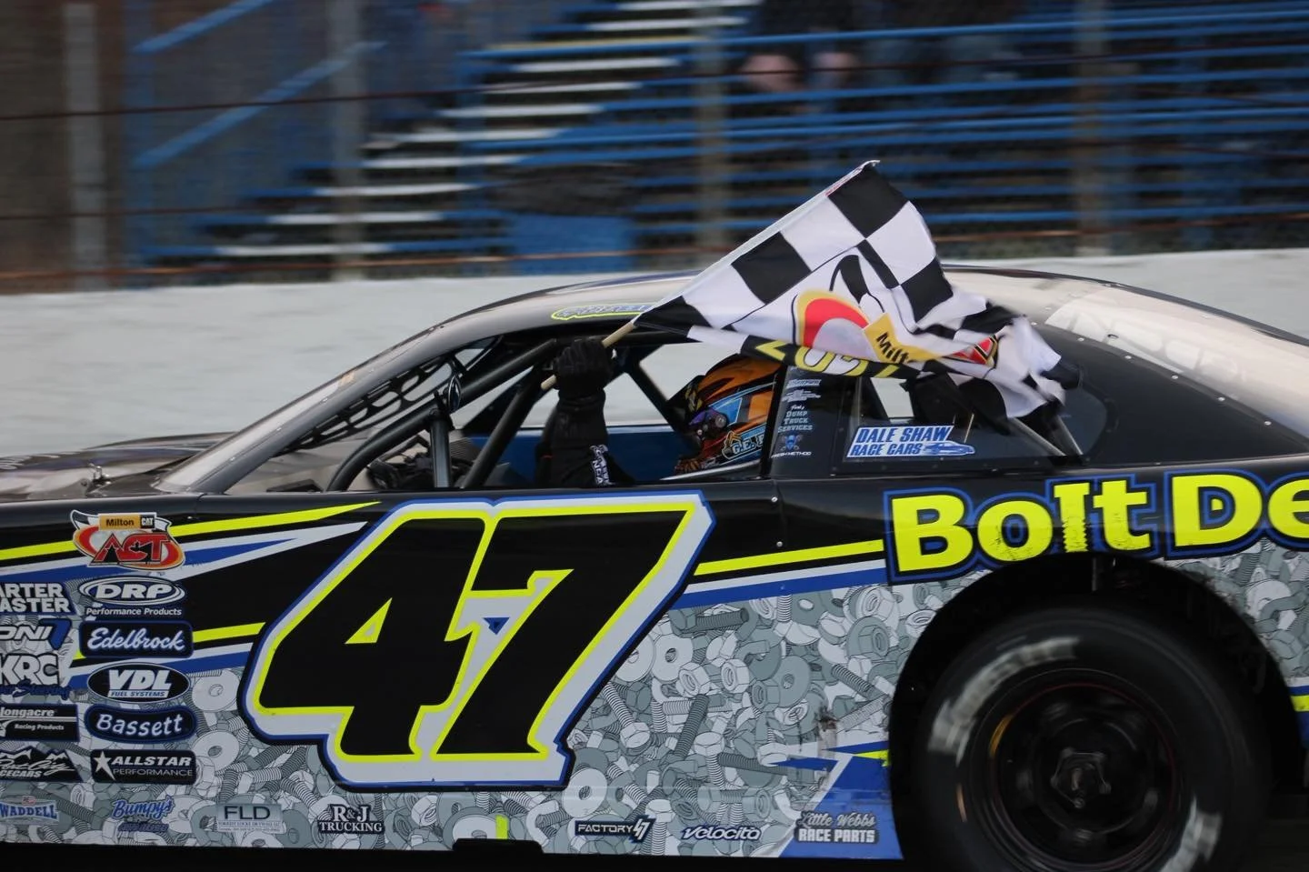 Gabe Brown gets his first 🏁 of &lsquo;26

Milton CAT | North East Short Track Network