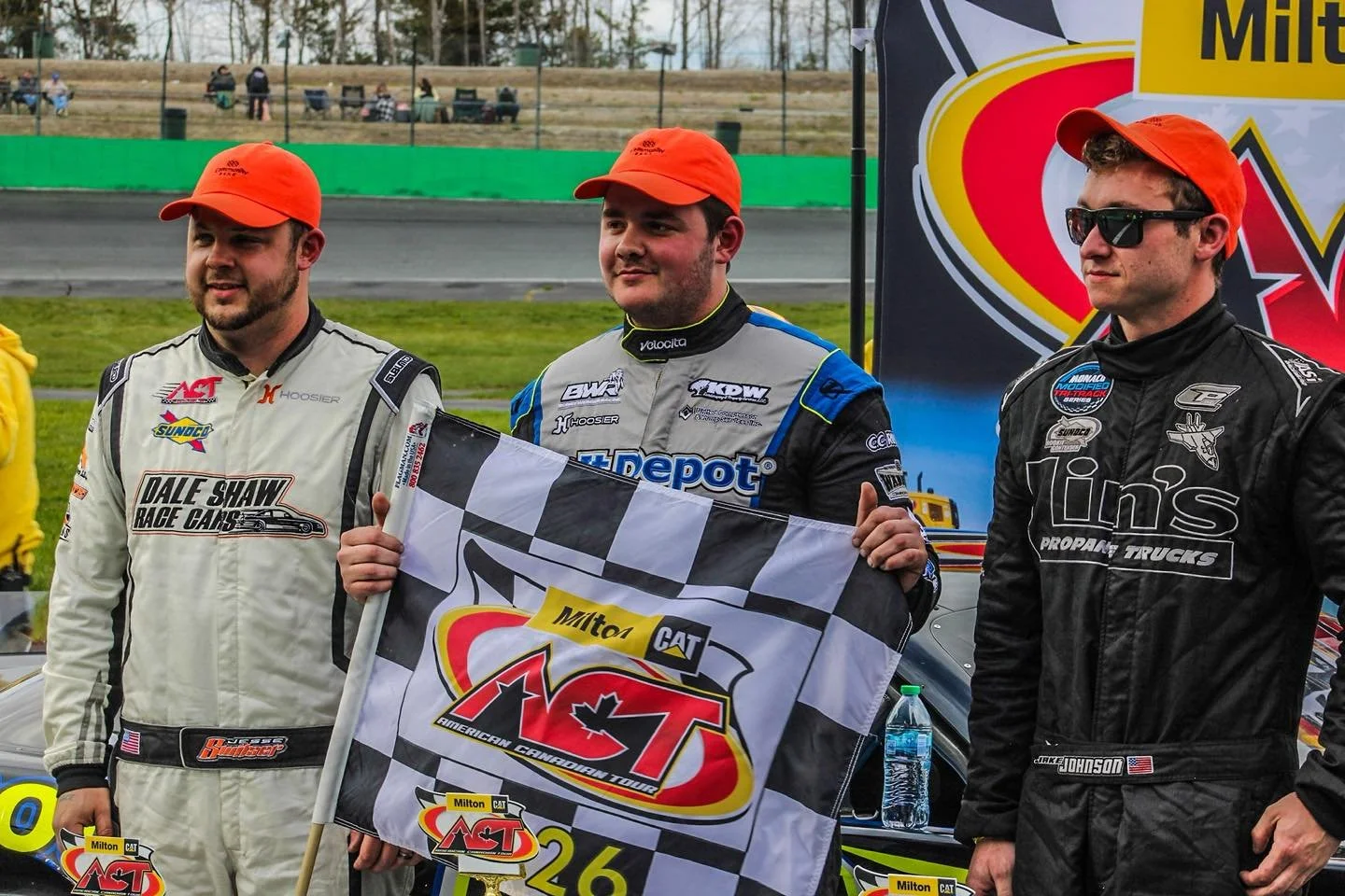 For the first time in 32 years, ACT invaders sweep the podium at Thunder Road! 

It&rsquo;s the first time this has happened EVER in ACT Late Model history! 

The last time it happened in an ACT sanctioned event was on 9/25/1994 when Mike Rowe, Brad 