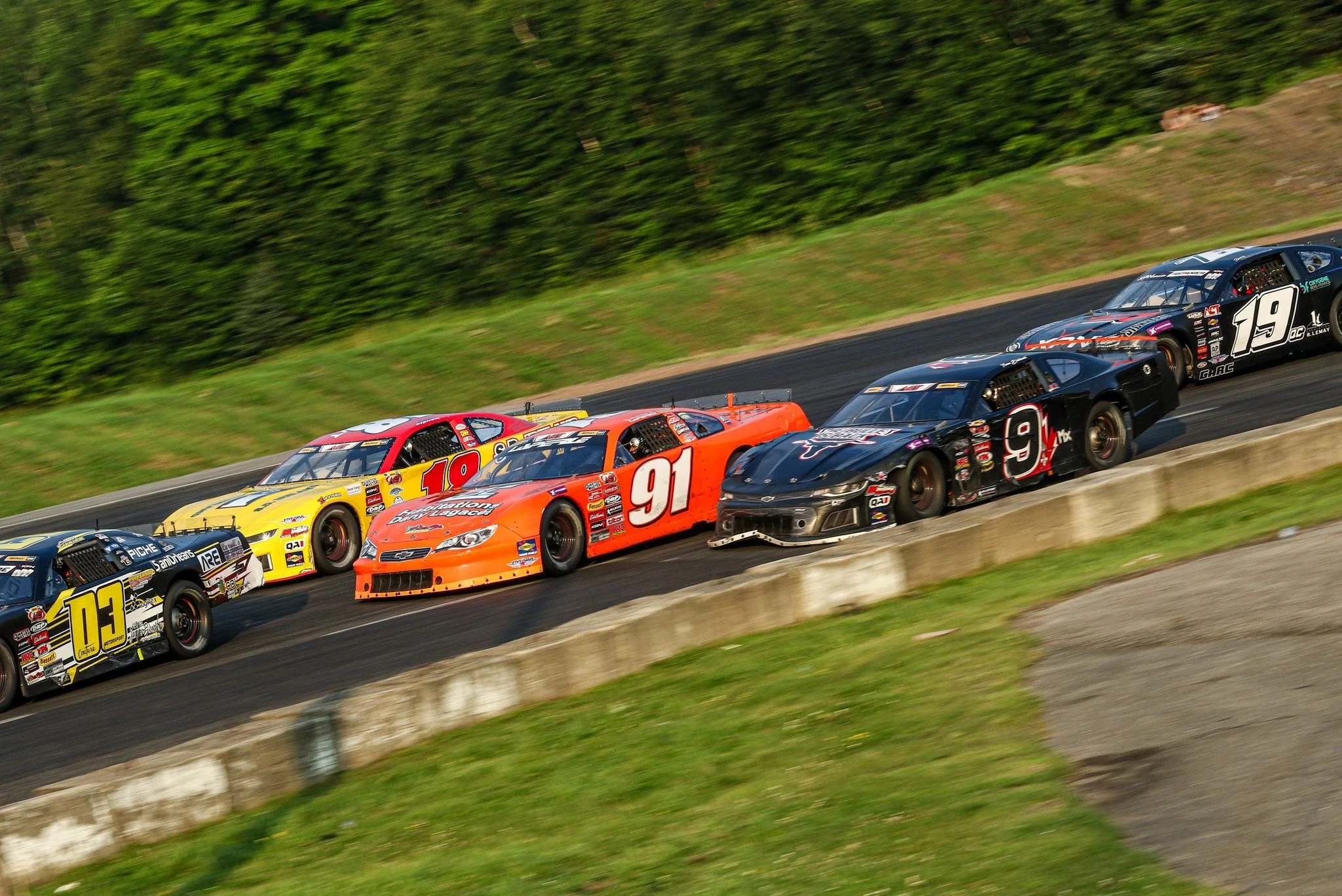 After July Rain Delay, Milton CAT American-Canadian Tour Returns to Autodrome Montmagny on Saturday