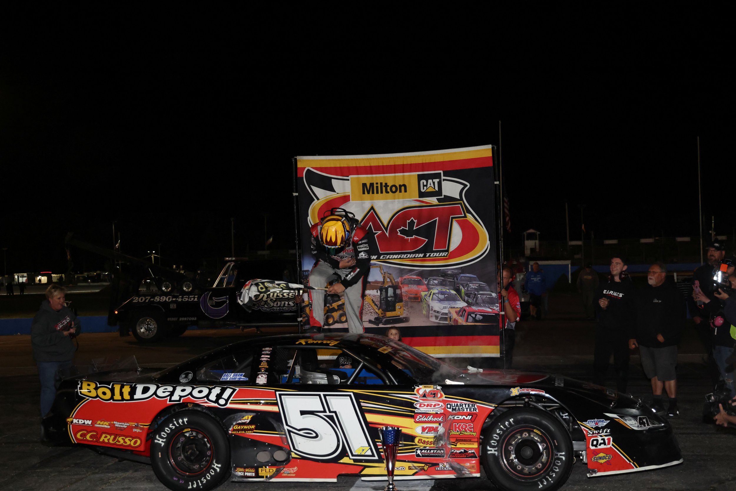 Gabe Brown Takes Rowdy Win in the Pine Tree State 125 on Oxford 250 Saturday