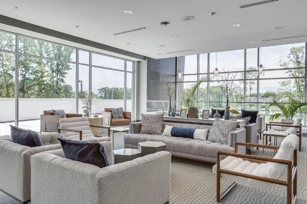 After: 2nd Floor Lounge, Both Balconies