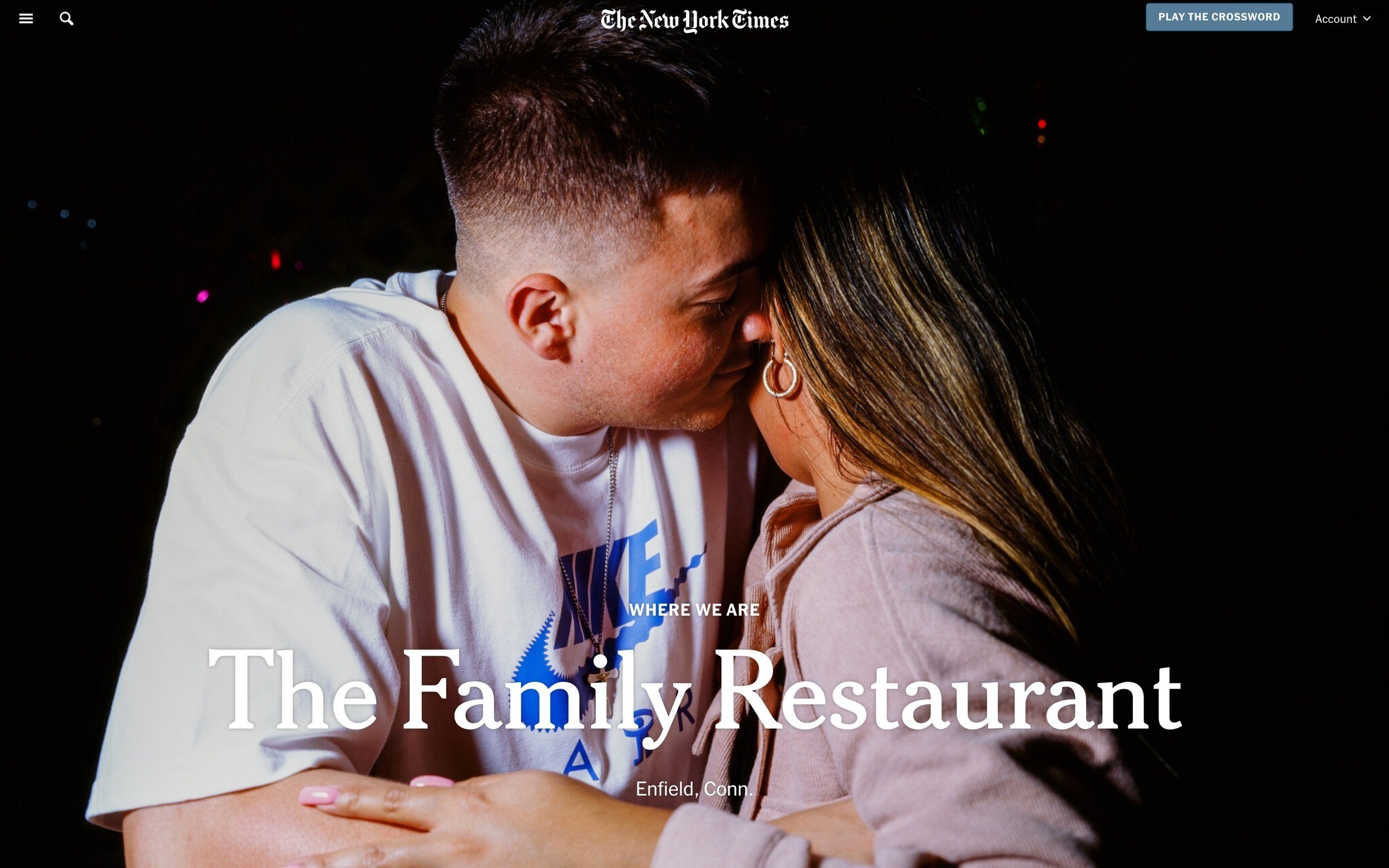  The Family Restaurant - The New York Times, February, 2023 