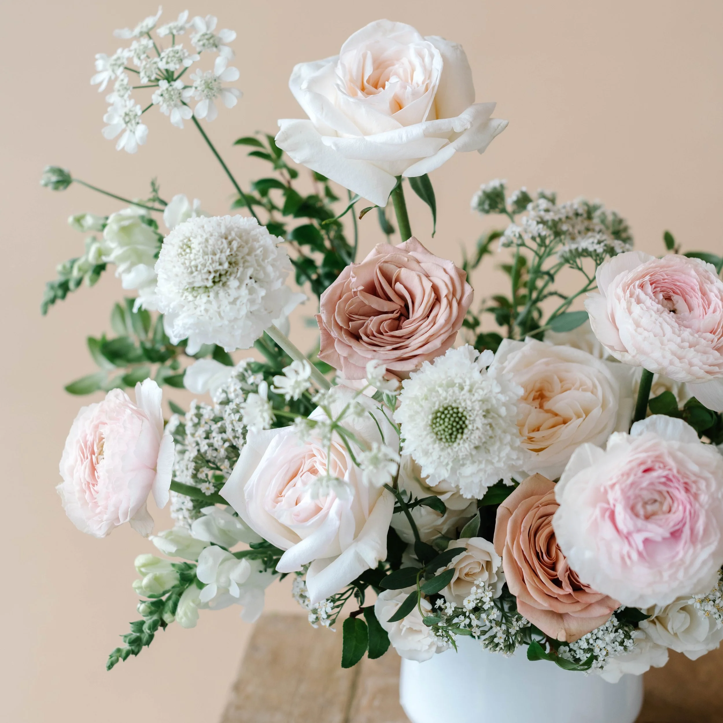 Blushing Neutrals Centerpiece