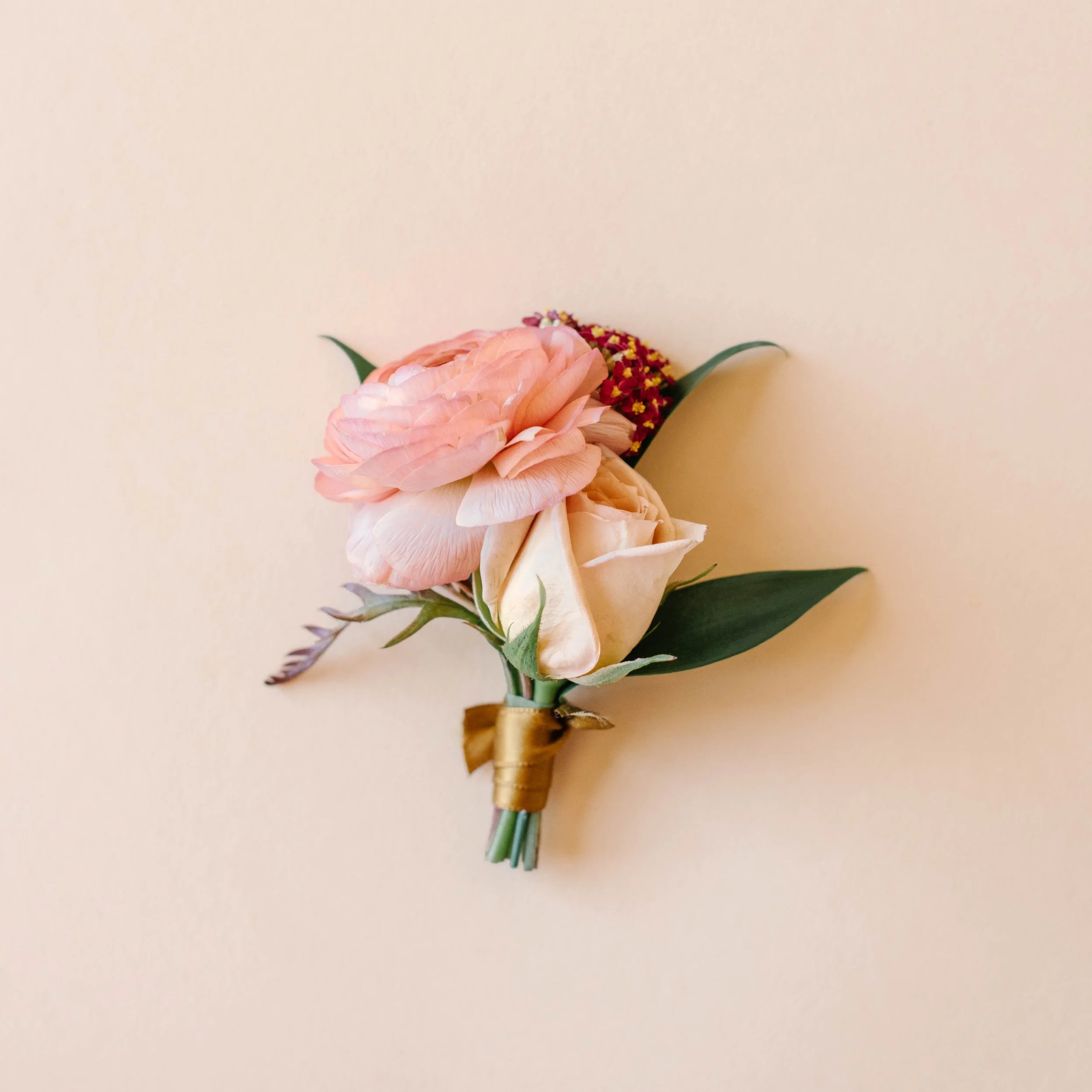 Amber Dusk Boutonniere