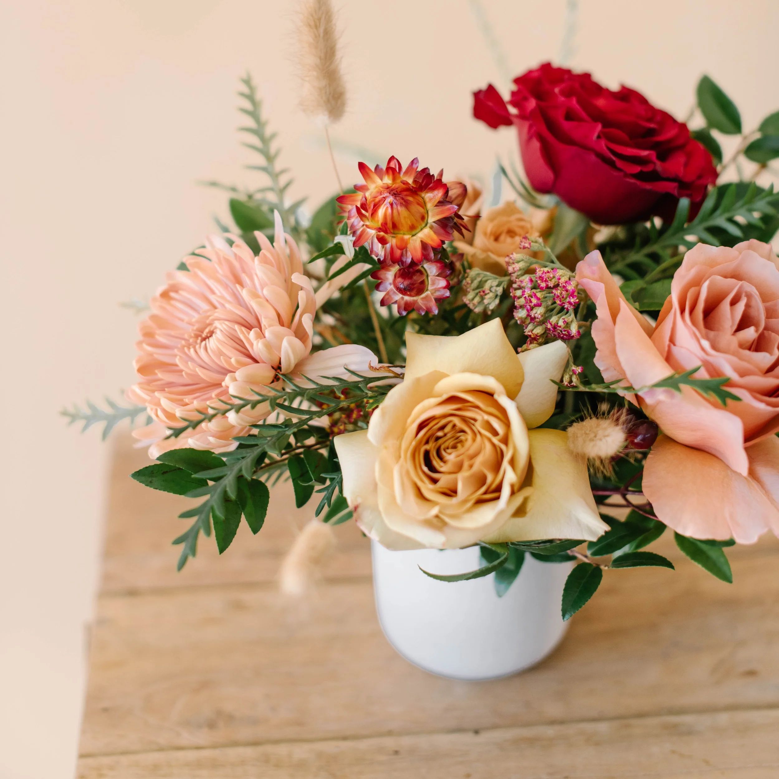 Amber Dusk Accent Floral