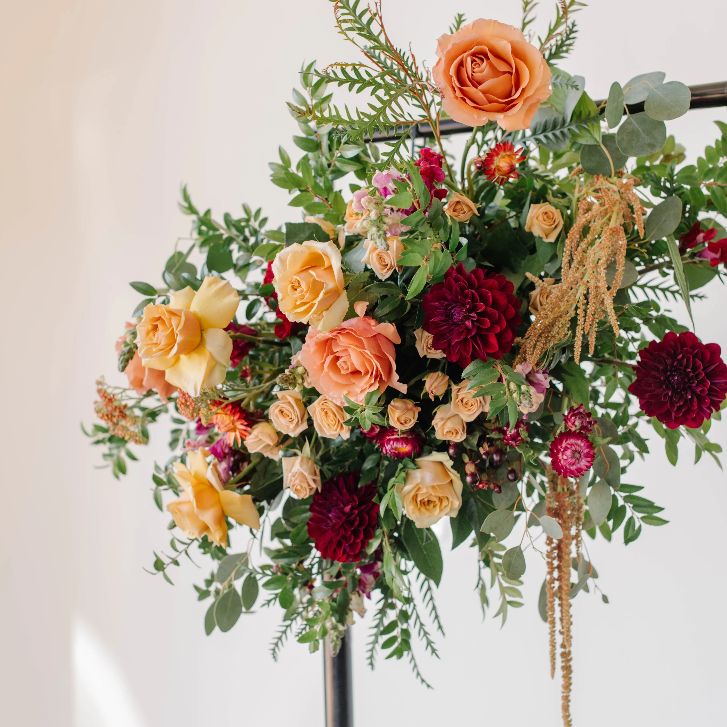 Amber Dusk Floral Cluster