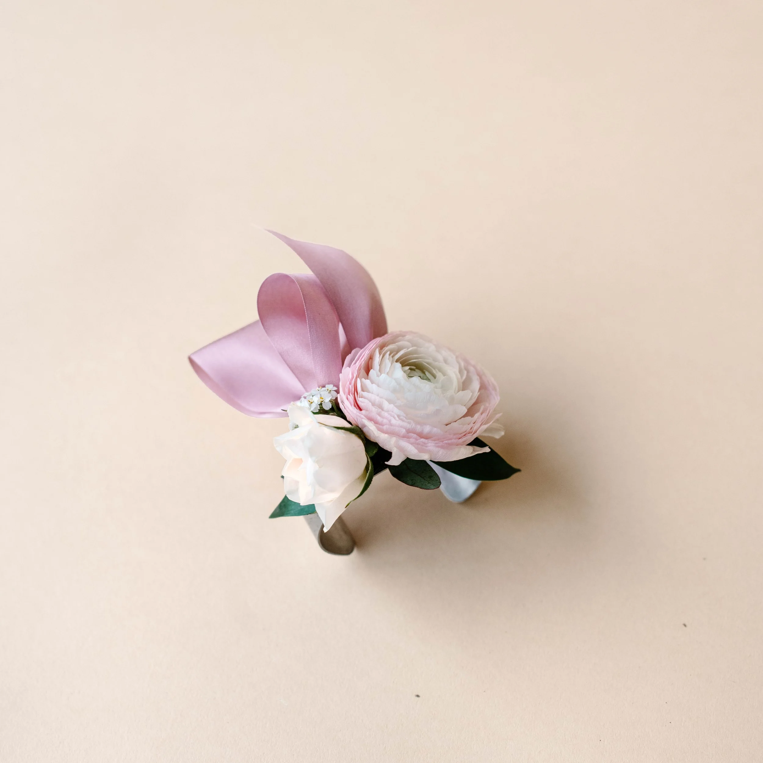 Blushing Neutrals Corsage