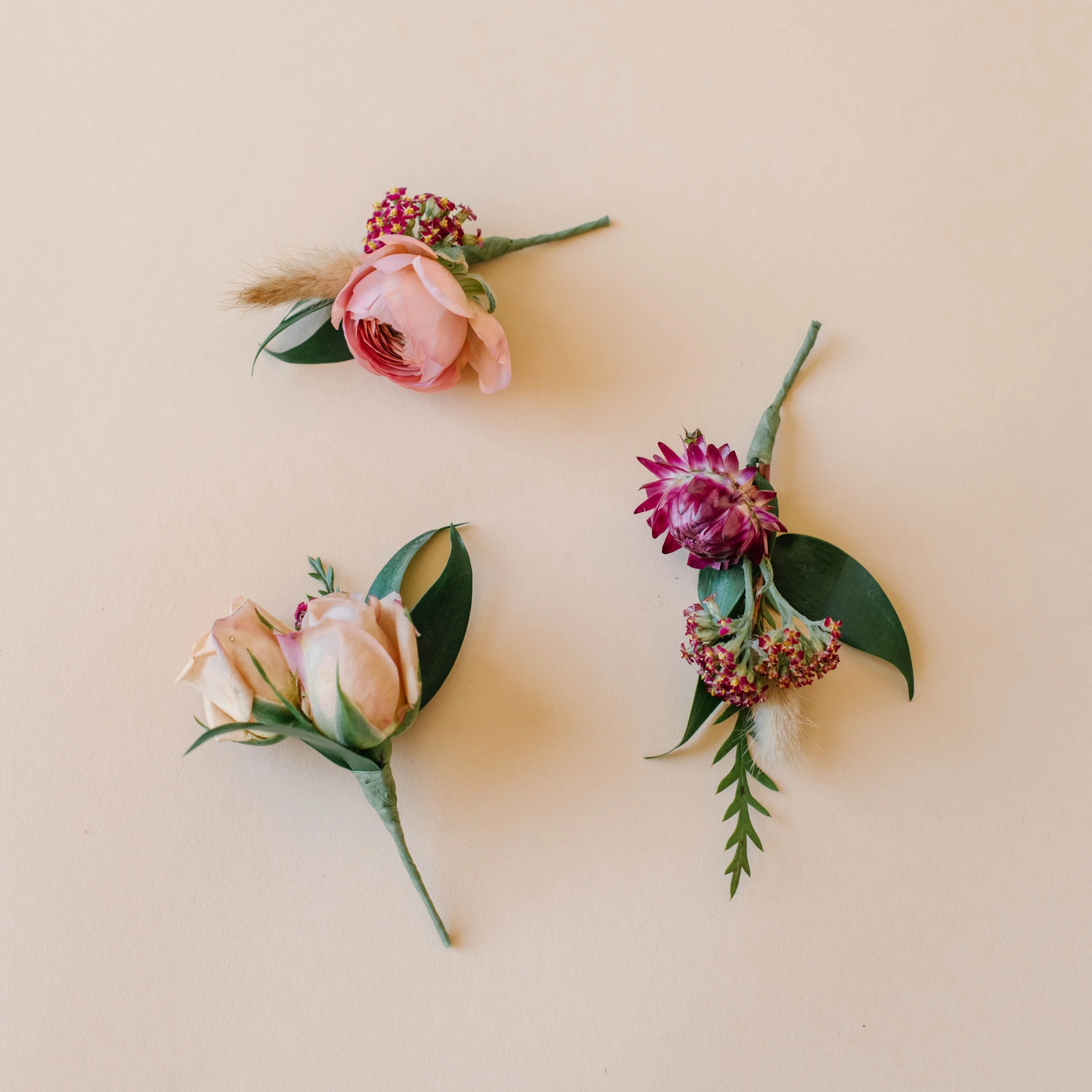 Amber Dusk Hair Flowers
