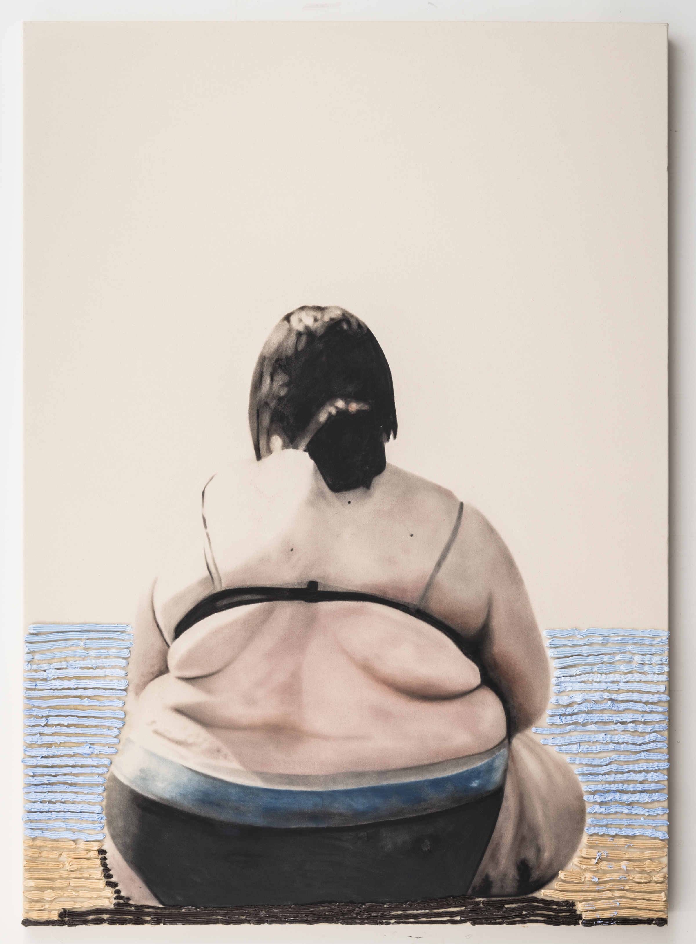Woman on Beach, 2014. Oil on canvas. 84 x 60.jpg