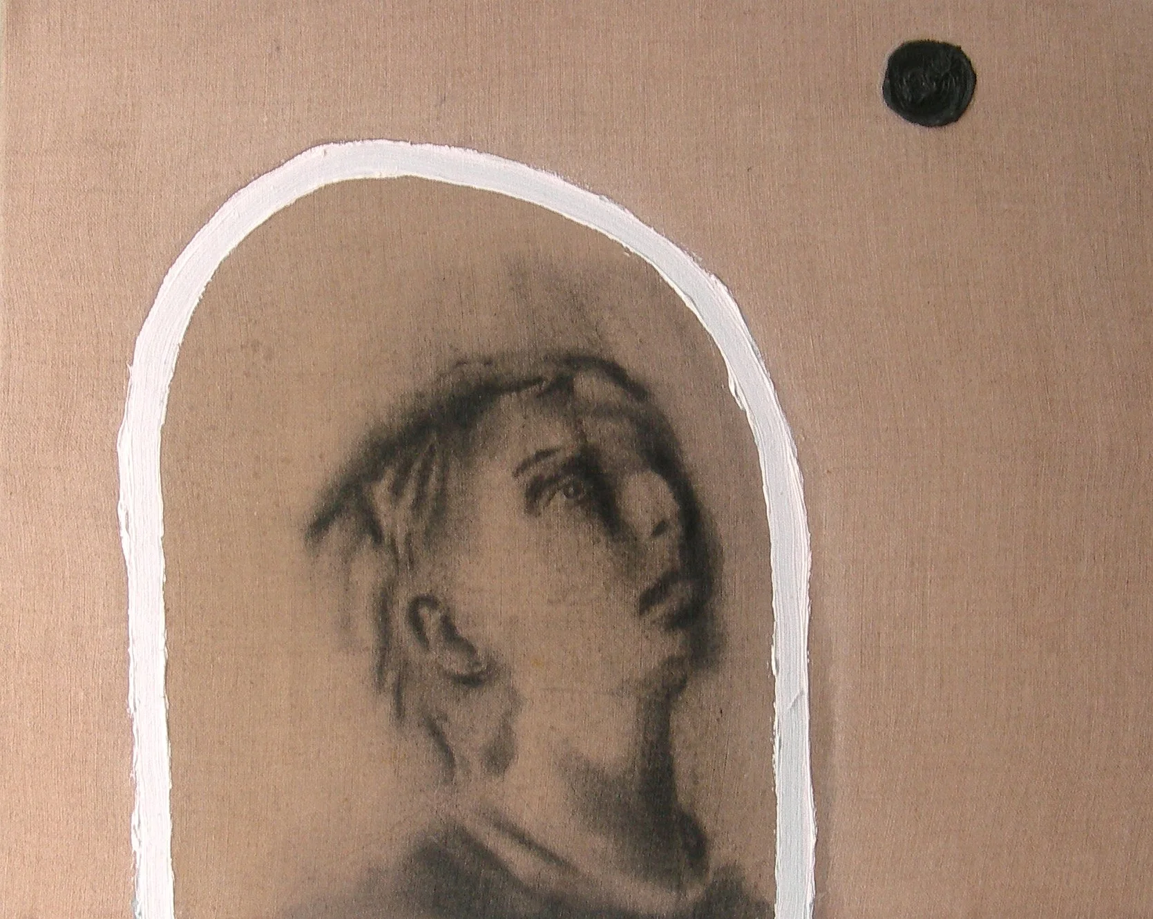 Rêver , 2003. Huile sur toile. 
