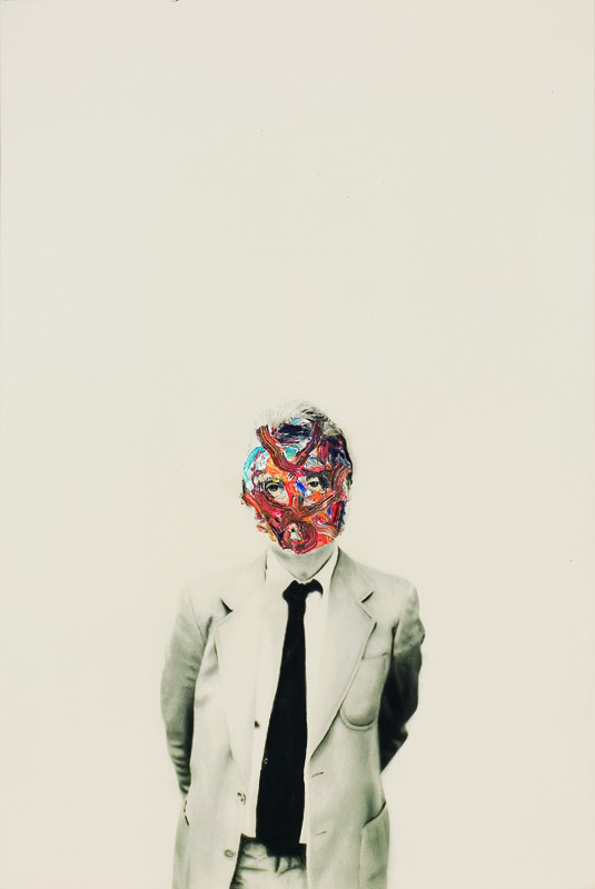   Autoportrait (Bacon) , 2009. Huile et fusain sur toile. 180 x 120 cm.&nbsp; 