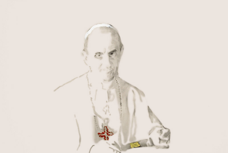 Study for Infallibility, Paul VI, 2008