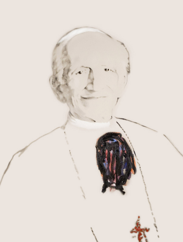 Study for Infallibility, Leon XIII , 2008.