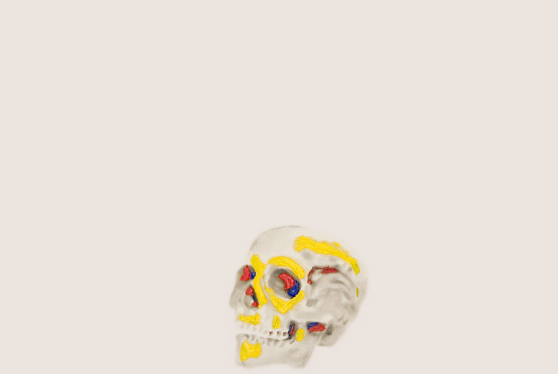 Skulls Primary Colours 1 , 2008. 