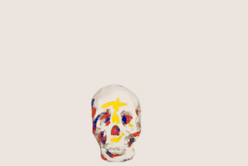   Skulls Primary Colours 3 ,&nbsp;2008. 