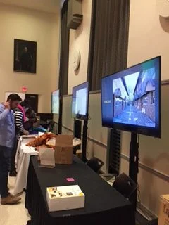 Monitors at Coffman Union