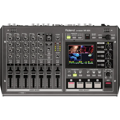 Roland VR-3EX SD/HD A/V Mixer with USB Streaming