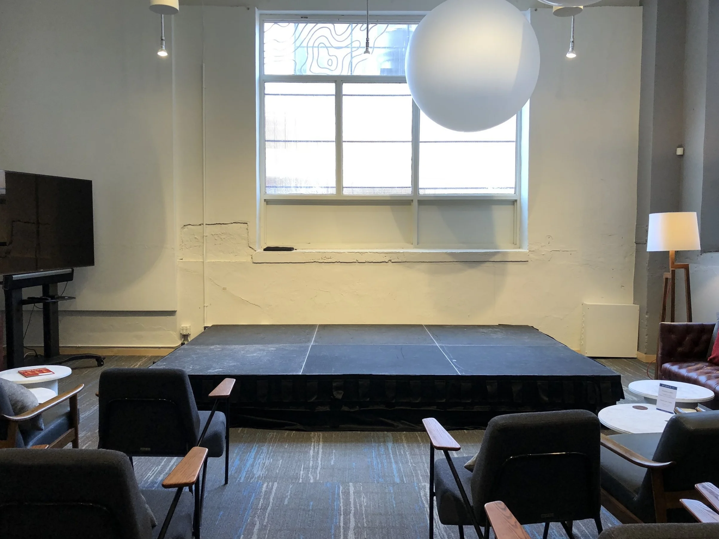 Stage Rental at Studio E in Minneapolis